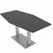 Skutchi Designs 33.5 in W, 69.5 in L, 29 in H, Engineered Wood Top, Grey HAR-HEX.IR-34x70-DOU-ASIANNIGHT - alternate 1
